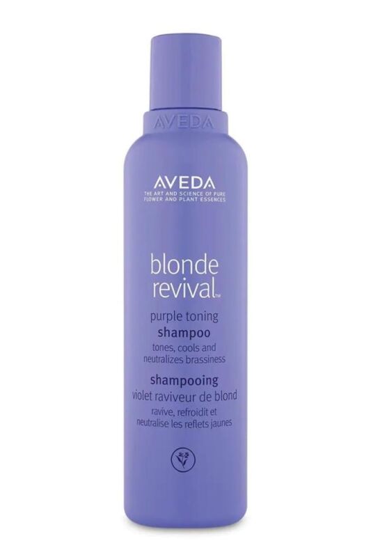 Aveda Blonde Revival Turunculaşma Karşıtı Mükemmel Renk Koruyucu Mor Şampuan 200 Ml Yeni Şişe - 1