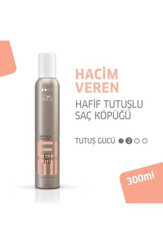 Eimi Natural Volume Hafif Tutuşlu Saç Köpüğü 300ml