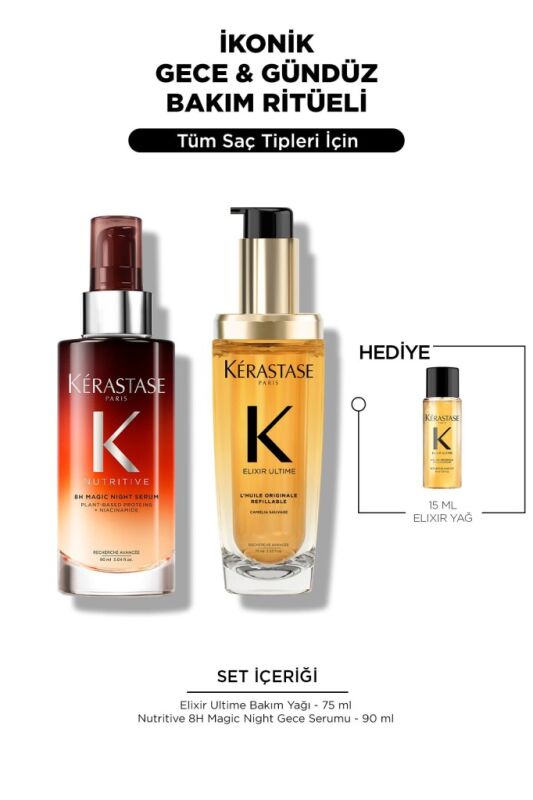 Elixir & Nutritive Ikonik Gece & Gündüz Bakım Ritüeli - 1