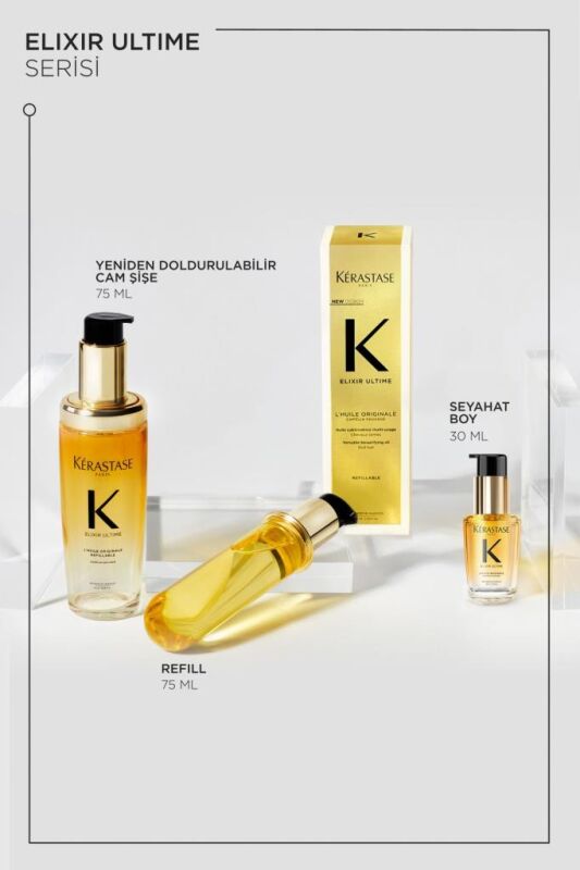 Kerastase Elixir Ultime Saç Bakım Yağı 30 ml - 8