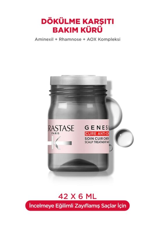 Kerastase Genesis Cure-Antichute Saç Dökülmesine Karşı Yoğun Bakım Kürü 42*6ml 42*6ml - 2