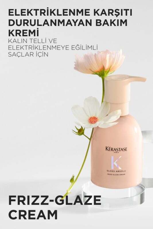 Gloss Absolu Kalın Telli Ve Elektriklenmeye Eğilimli Saçlar Için Elektriklenme Karşıtı Şek - 2