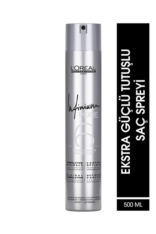 Infinium Pure Ekstra Güçlü Tutuşlu Saç Spreyi 500  ml - 1
