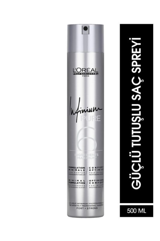 Infinium Pure Güçlü Tutuşlu Saç Spreyi 500  ml - 1