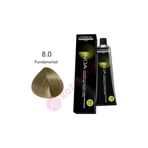 İNOA Amonyaksız Saç Boyası No: 8.0  60Ml.
