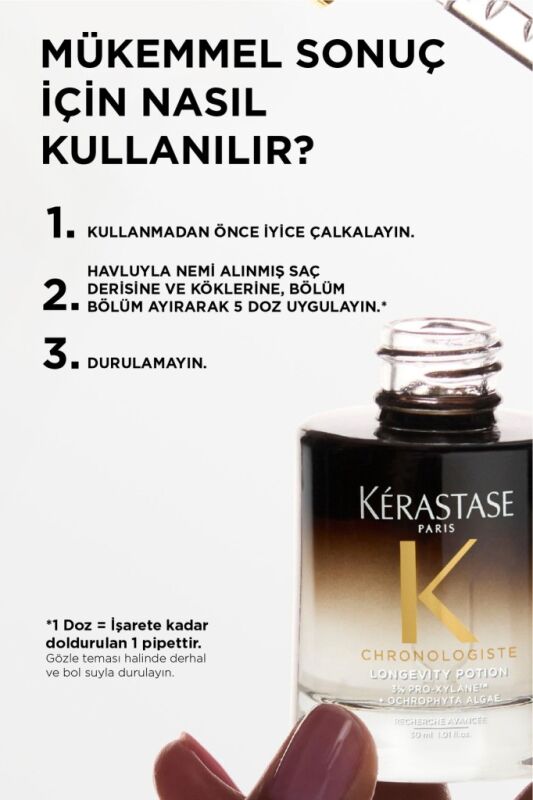 Kerastase Chronologiste Yaşlanma Belirtileriyle Zayıflamış Saçlar Için Saç Derisi Serumu 30ml - 5