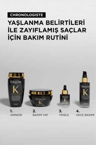 Kerastase Chronologiste Yaşlanma Belirtileriyle Zayıflamış Saçlar Için Saç Derisi Serumu 30ml - 8