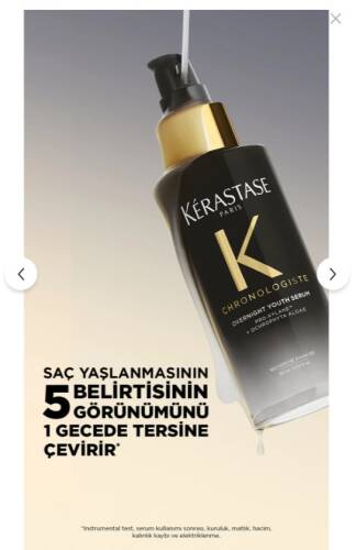 Kerastase Chronologiste Yaşlanma Belirtileriyle Zayıflayan Saçlar Için Gece Bakım Serumu 90ml - 2