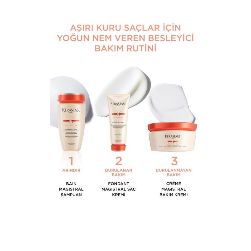 Kerastase Nutritive Fondant Magistral Çok Kuru Saçlar Krem 200ml - 3