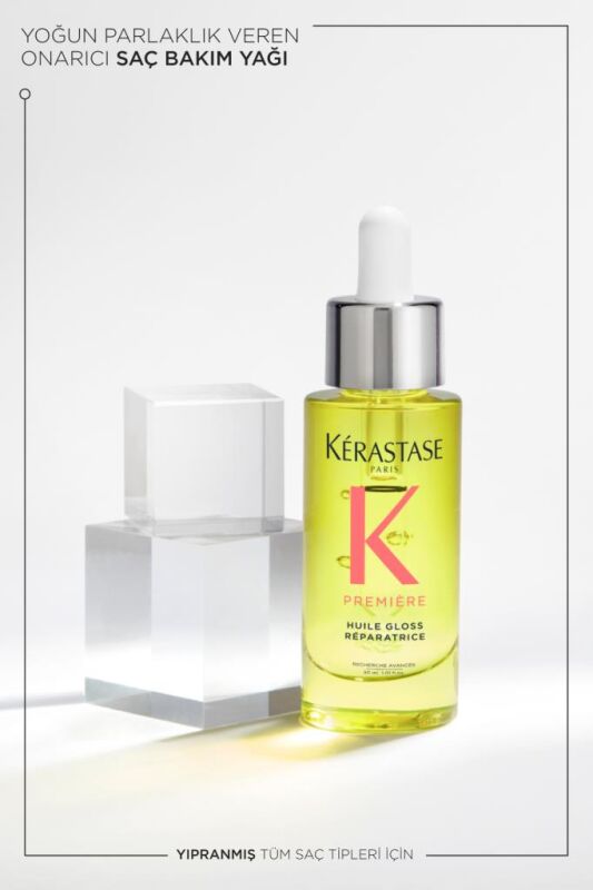 Kerastase Premiere Huile Gloss Réparatrice Yoğun Parlaklık Veren Onarıcı Saç Bakım Yağı 30 ml - 3