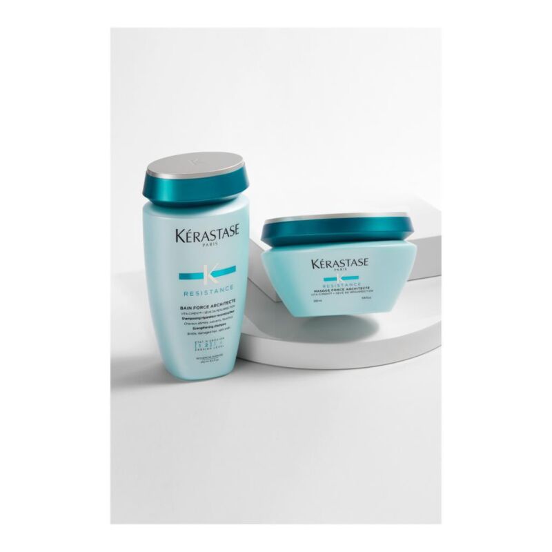 Kerastase Resistance Masque Force Architecte Maske 200ml Ciment - 3