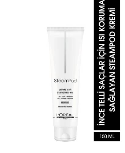 L'oreal Professionnel Steampod İnce Saçlar için Keratin Süt 150 ml