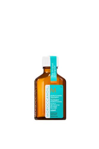 Moroccanoil Treatment Light İnce Telli veya Açık Renkli Saçlar için Hafif Bakım Yağı Cam Şişe 25 ml
