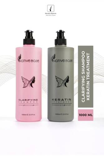 Native Base Daily Keratin Treatment Saç Bakım Seti 1000 ml