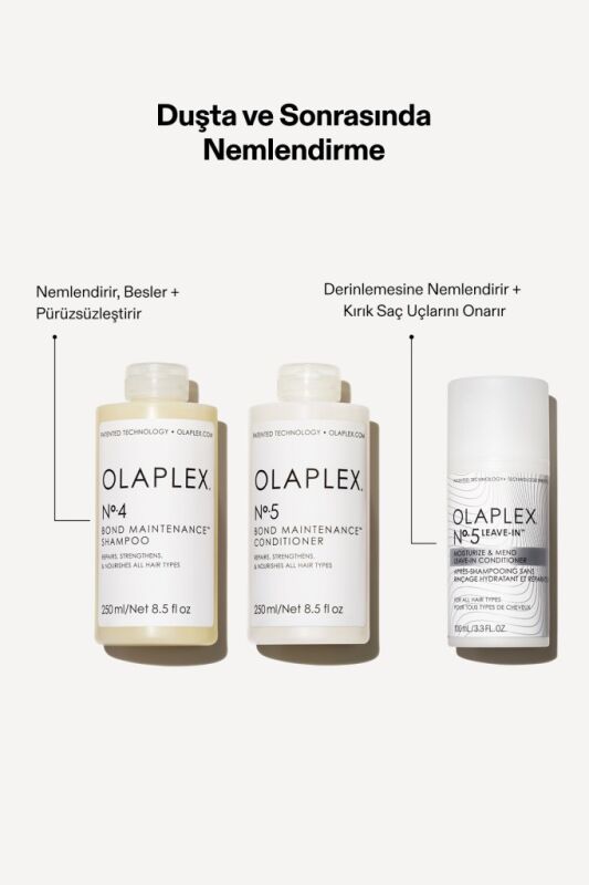 NO5 LEAVE-IN MOİSTURİZE AND MEND LEAVE-IN CONDİTİONER 100ML - 4