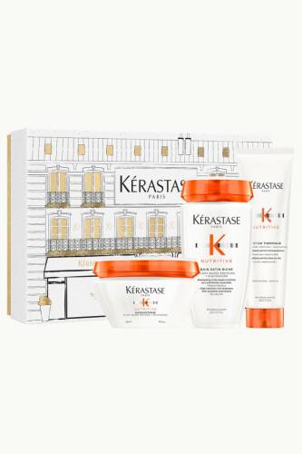 Nutritive Nutritive Kuru Saçlar Için Üçlü Set