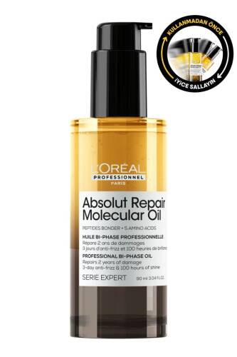 Serie Expert Absolut Repair Molecular Çift Fazlı Profesyonel Bakım Yağı 90 ml