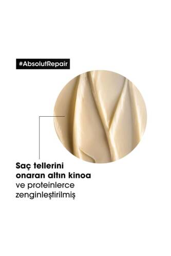 Serie Expert Absolut Repair Yıpranmış Saçlar Için Onarıcı Maske 250 ml - 4