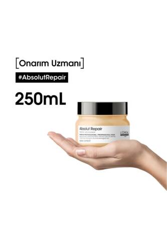 Serie Expert Absolut Repair Yıpranmış Saçlar Için Onarıcı Maske 250 ml - 6