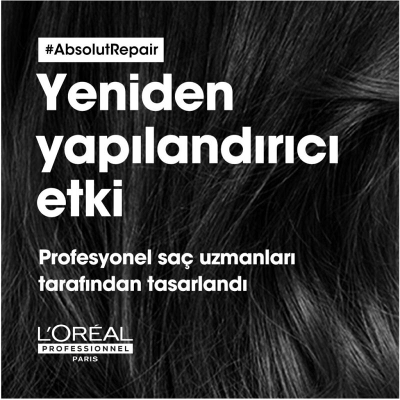 Serie Expert Absolut Repair Yıpranmış Saçlar İçin Onarıcı Saç Bakım Kremi 200 ml - 4