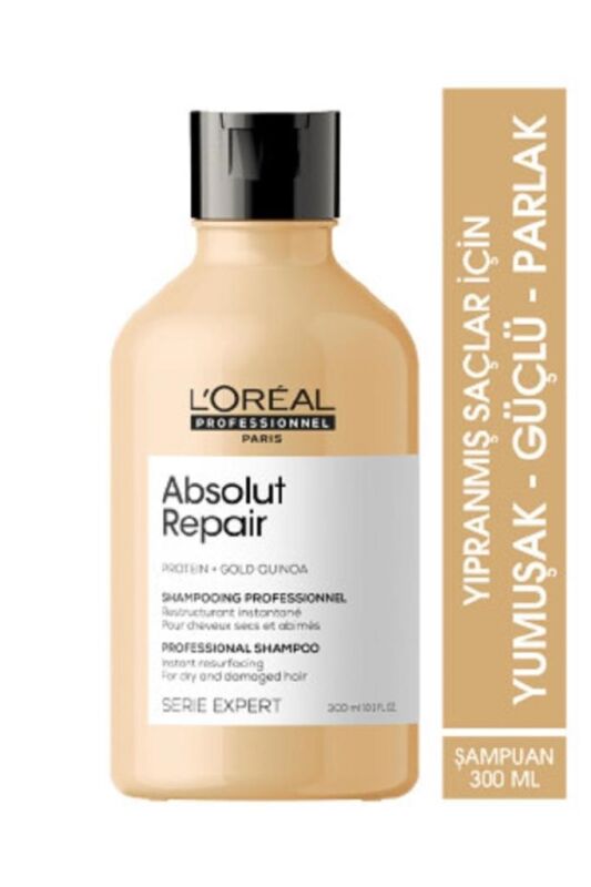 Serie Expert Absolut Repair Yıpranmış Saçlar Için Onarıcı Şampuan 300 ml - 1