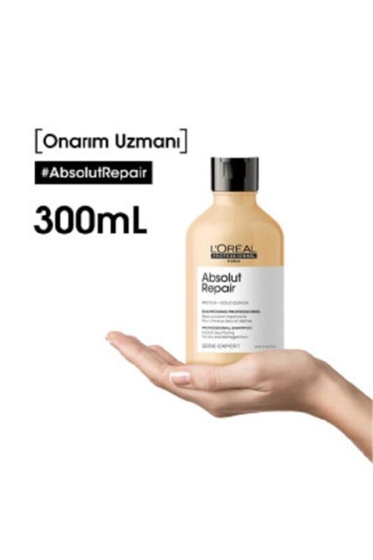 Serie Expert Absolut Repair Yıpranmış Saçlar Için Onarıcı Şampuan 300 ml - 6