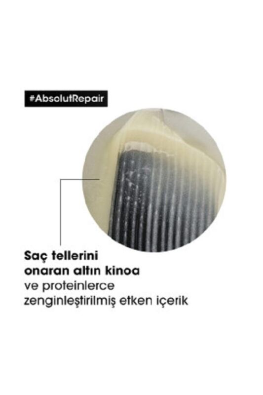 Serie Expert Absolut Repair Yıpranmış Saçlar Için Onarıcı Şampuan 500 Ml - 4