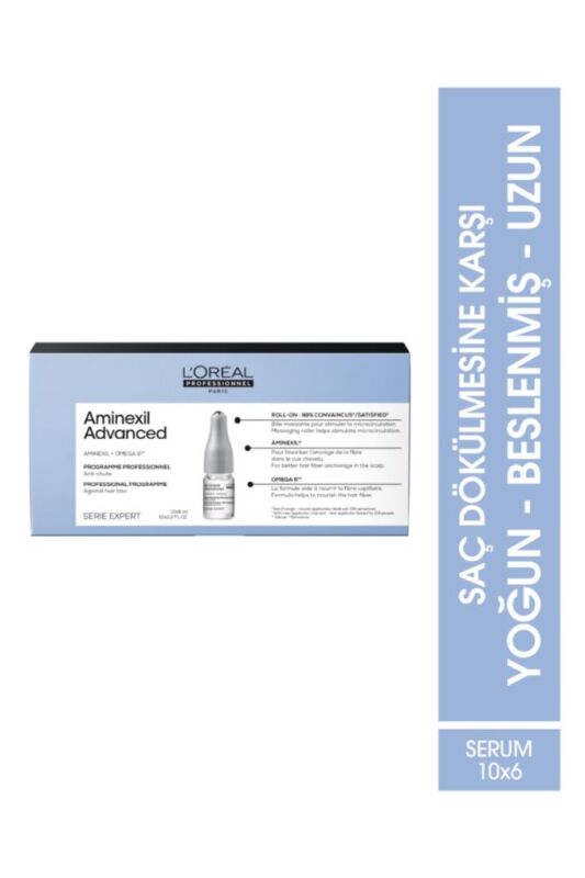 Serie Expert Aminexil Advanced Saç Dökülmesine Karşı Etkili Serum 10x6 ml - 1