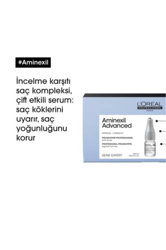Serie Expert Aminexil Advanced Saç Dökülmesine Karşı Etkili Serum 10x6 ml - 2