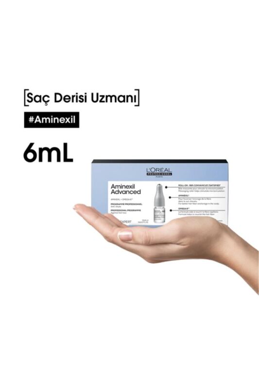 Serie Expert Aminexil Advanced Saç Dökülmesine Karşı Etkili Serum 10x6 ml - 5