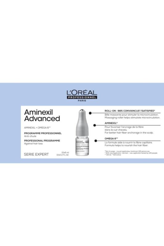 Serie Expert Aminexil Advanced Saç Dökülmesine Karşı Etkili Serum 10x6 ml - 6
