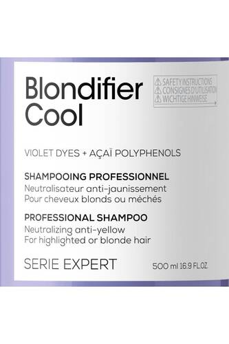 Serie Expert Blondifier Kusursuz Sarışınlık Sağlayan Mor Şampuan 500 ml - 7