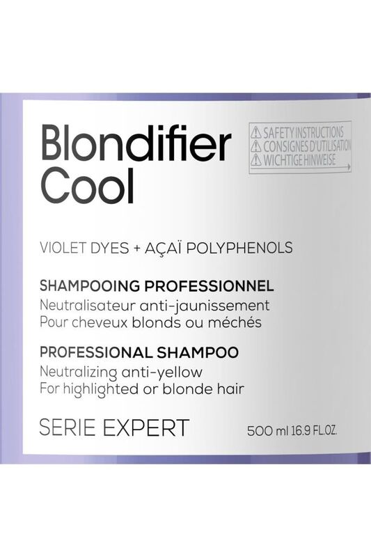Serie Expert Blondifier Kusursuz Sarışınlık Sağlayan Mor Şampuan 500 ml - 7