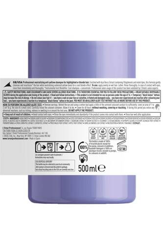 Serie Expert Blondifier Kusursuz Sarışınlık Sağlayan Mor Şampuan 500 ml - 8