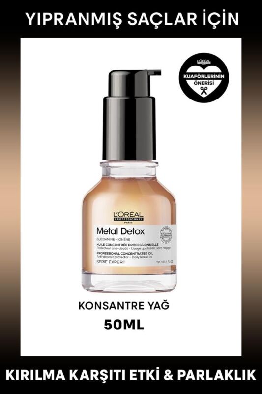 Serie Expert Metal Detox Oil Konsantre Yağ 50 Ml - 1