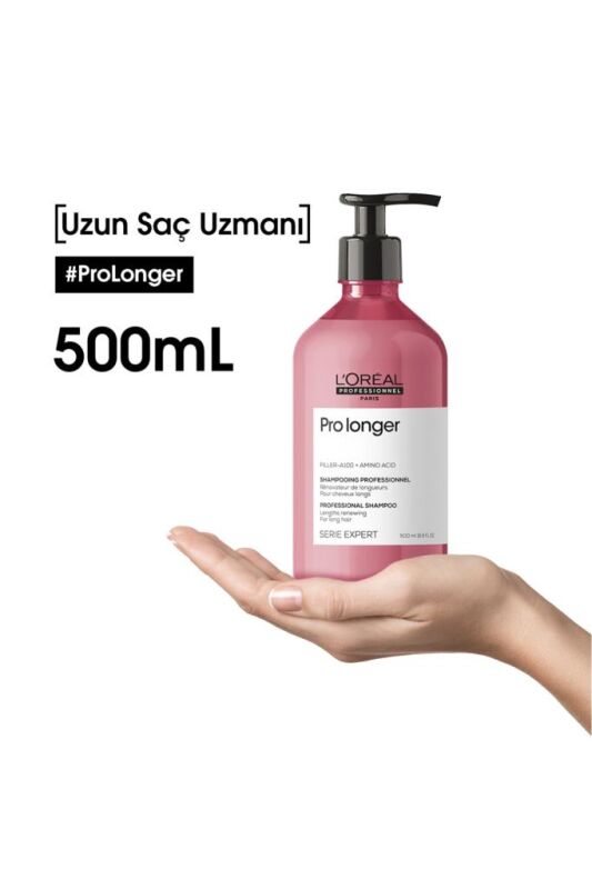 Serie Expert Pro Longer Saç Boylarının Görünümünü Yenileyici Şampuan 500 Ml - 8