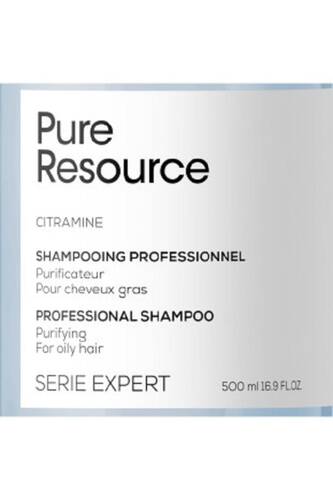 Serie Expert Pure Resource Yağlı Saçlar Için Arındırıcı Şampuan 500 Ml - 5