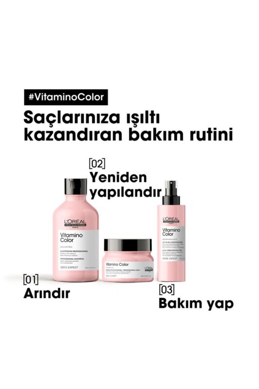 Serie Expert Vitamino Color 10 In 1 Renk Koruyucu 10 Etkili Mucize Bakım Spreyi 190 Ml - 5