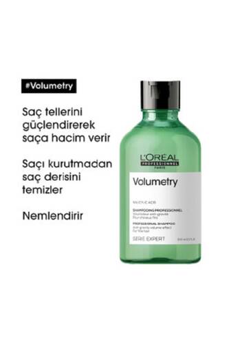 Serie Expert Volumetry Ince Telli Saçlar Için Hacim Veren Şampuan 300 ml - 3