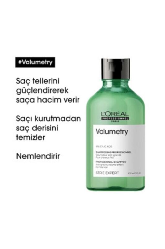 Serie Expert Volumetry Ince Telli Saçlar Için Hacim Veren Şampuan 300 ml - 3