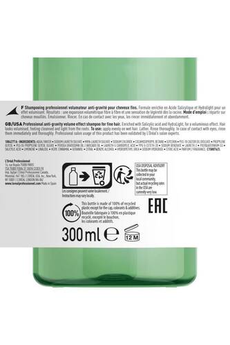 Serie Expert Volumetry Ince Telli Saçlar Için Hacim Veren Şampuan 300 ml - 8