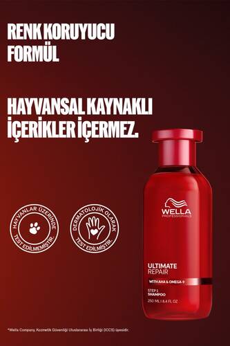 Ultimate Repair Yıpranmış Saçlar İçin Saçı Ağırlaştırmayan Şampuan 250 ML - 6