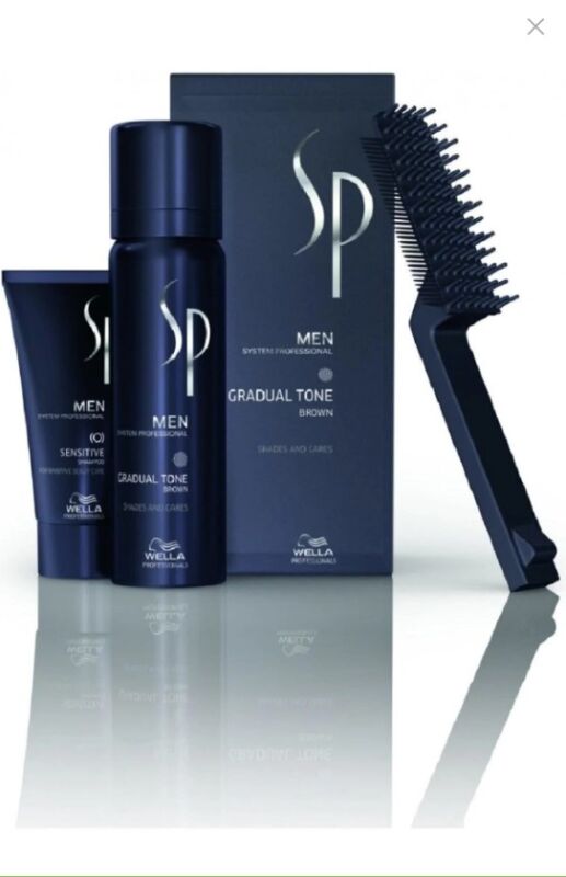  Wella Sp Men Gradual Tone Brown Kahve 60ml. 8005610580654 - 1
